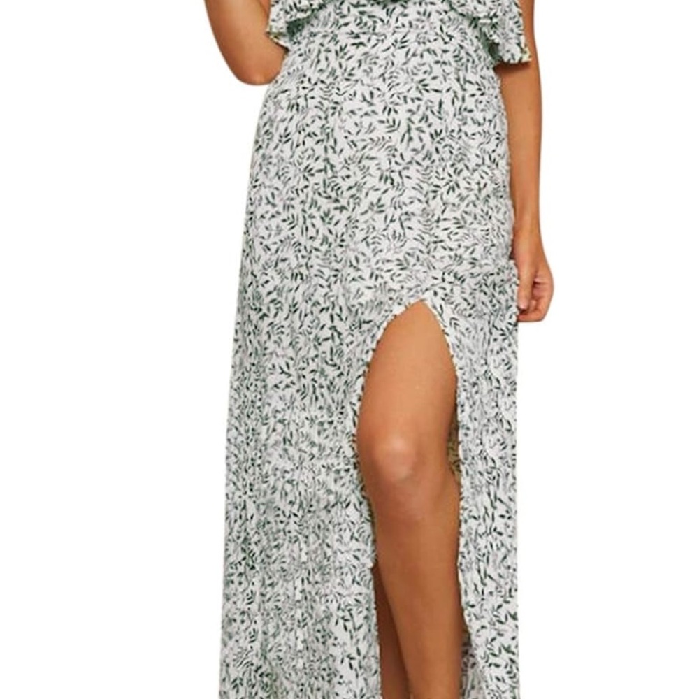 NWT - Floral Strapless Maxi Dress